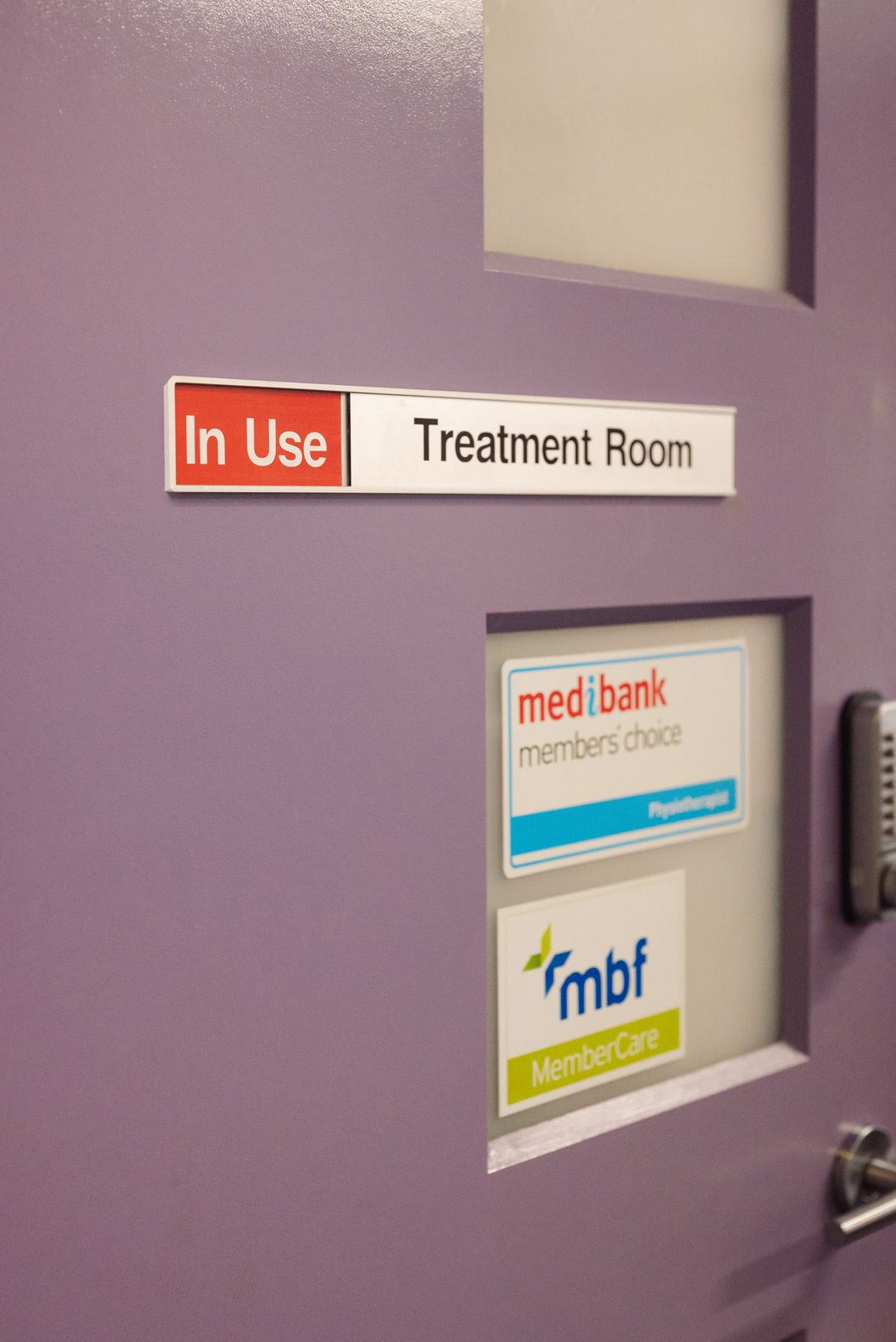 Treatment room at Wallan Physiotherapy Centre