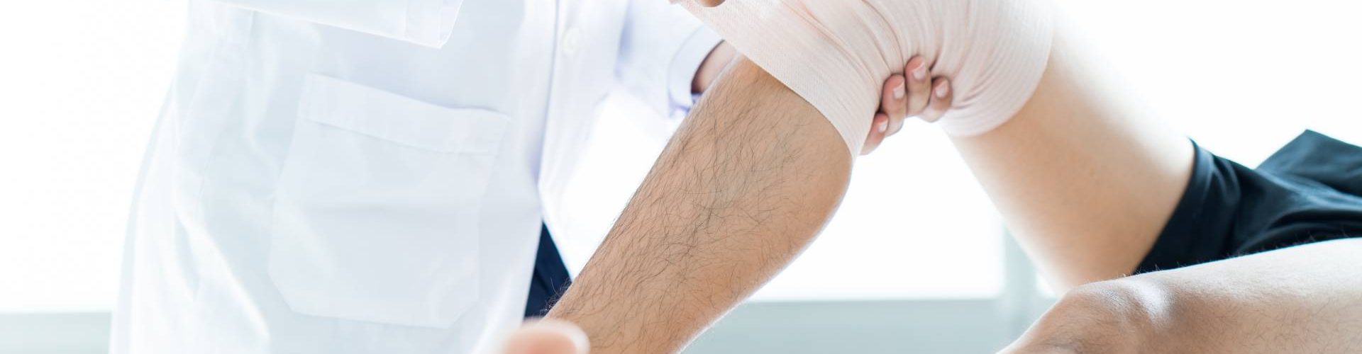 A patient receives care at Wallan Physiotherapy Centre